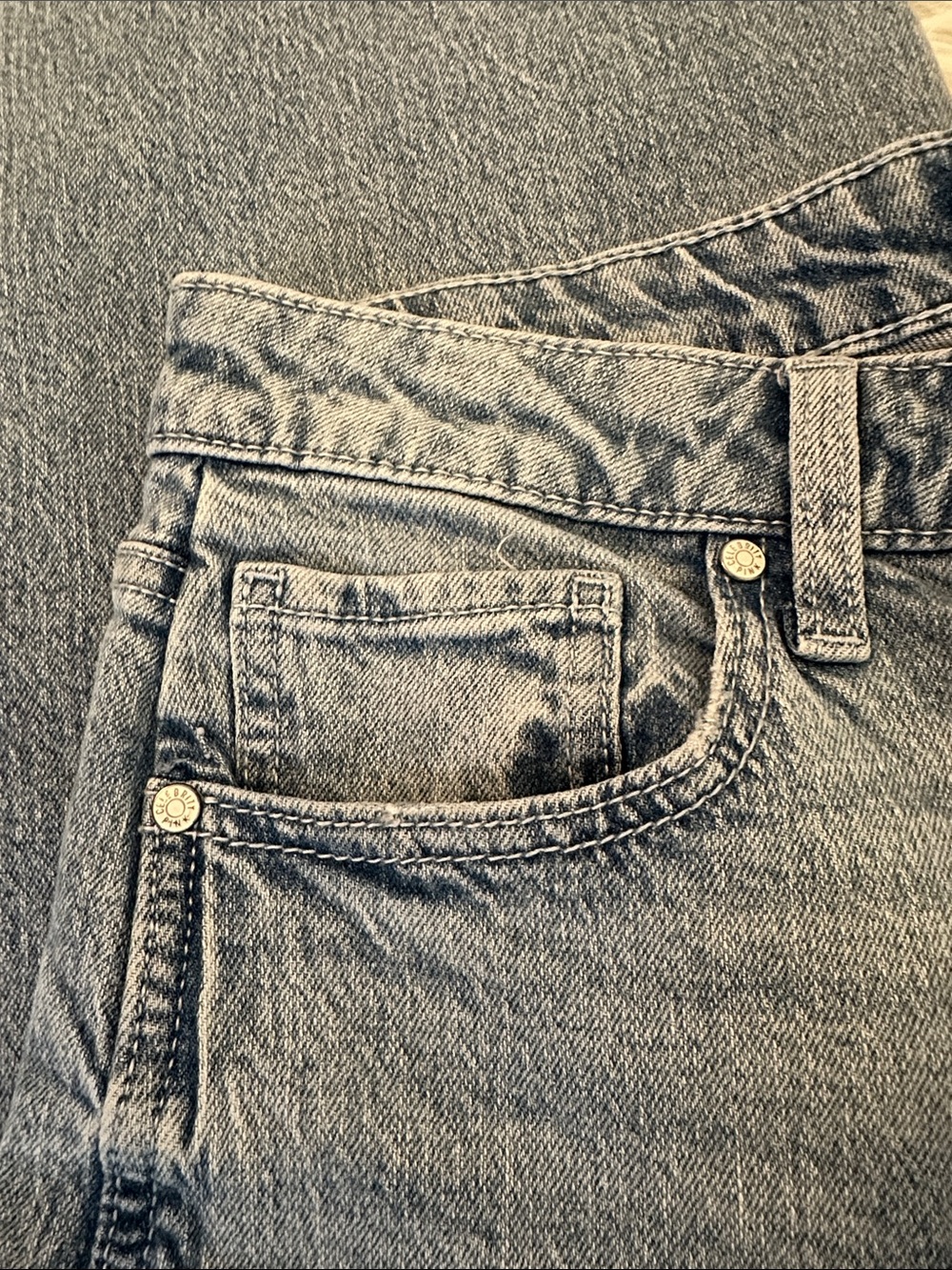 NWTS Celebrity Pink Light Blue Denim Jeans - High Waist Wide Leg Sz 11/30 🩵👖🩵 - Picture 12 of 13